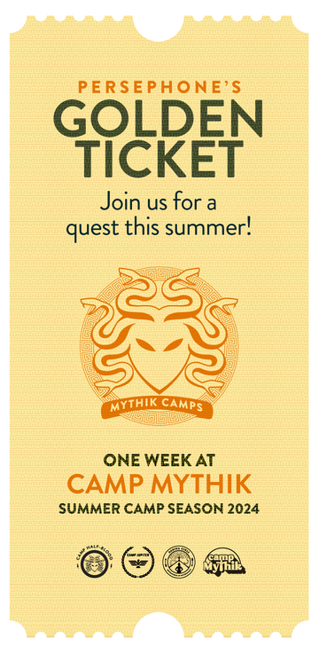 Camp Mythik Golden Ticket